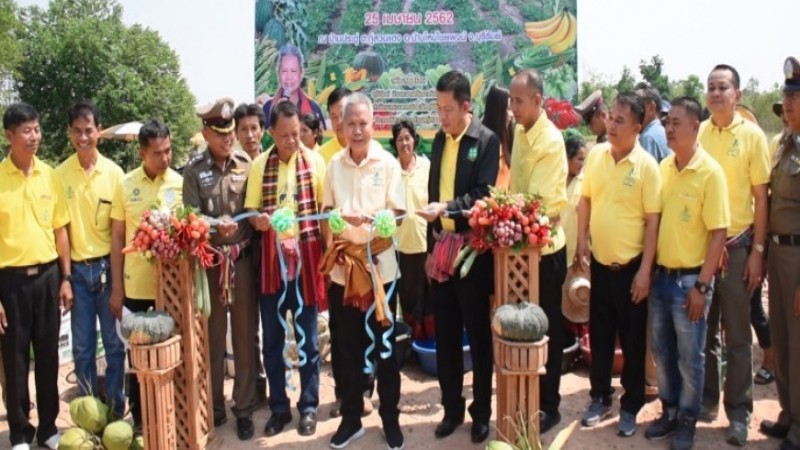 ว่าที่ สส.ภูมิใจไทย นำชาวบ้านเปิดโครงการ "ประดู่โมเดล ศาสตร์พระราชาแก้จนสู่การพัฒนาอย่างยั่งยืน" (คลิป)