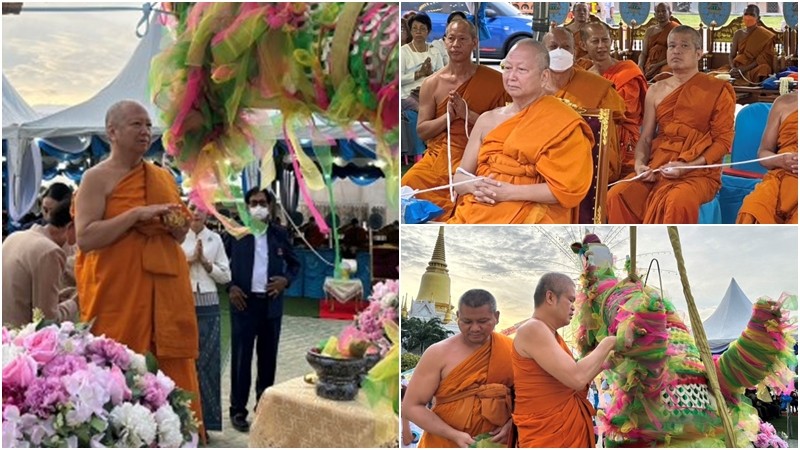 พระพรหมบัณฑิต ศ.ดร. ประธานชาติกาลครบ 6 ปี วันมรณภาพหลวงพ่อรวย ปาสาทิโก 