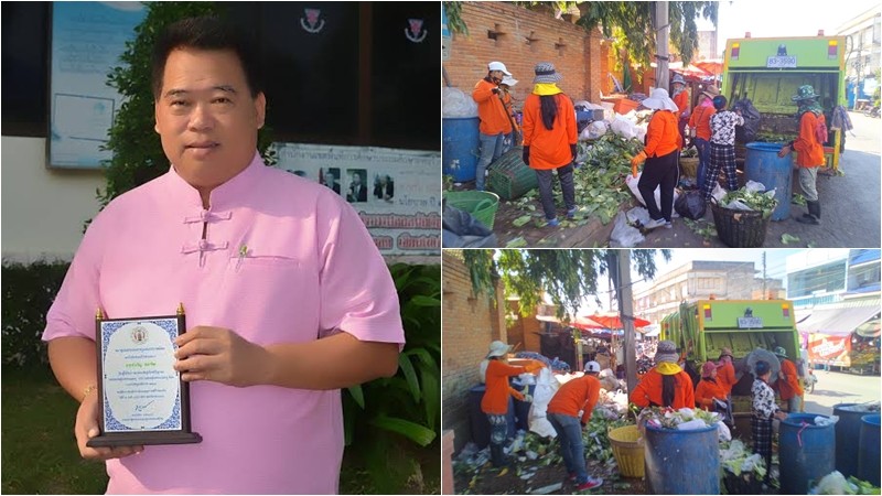เทศบาลเมืองลพบุรีส่ง จนท. ทำความสะอาดอย่างต่อเนื่อง เพื่อสร้างชุมชนสะอาดรับนักท่องเที่ยว