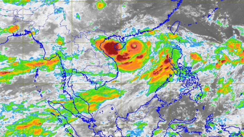 พายุ”ยางิ” ขึ้นฝั่งเวียดนาม ส่งผลไทย ตอนบนฝนตกหนัก 7-8 ก.ย.นี้