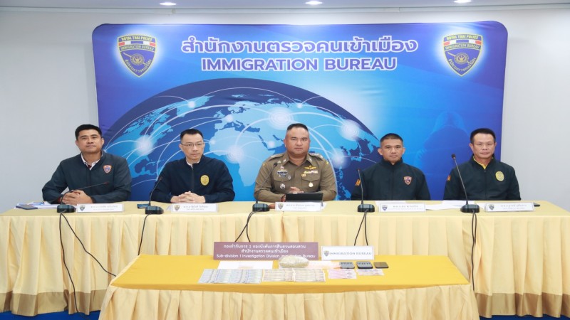 สตม.แถลงจับ 4 คดี รวบรองหัวหน้าแก๊งคอลฯยากูซ่าญี่ปุ่น