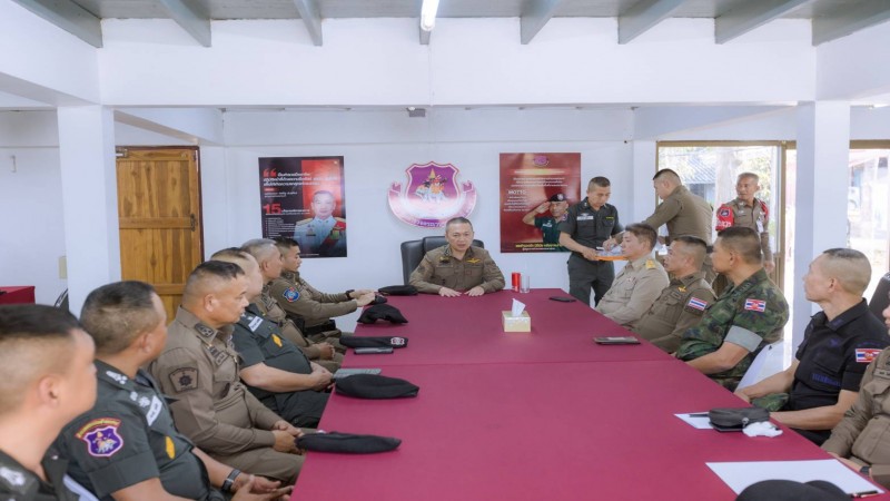 “พล.ต.อ.ธัชชัย”ประชุมเตรียมรับมือแก๊งคอลฯย้ายฐานจากเมียนมาไปกัมพูชา