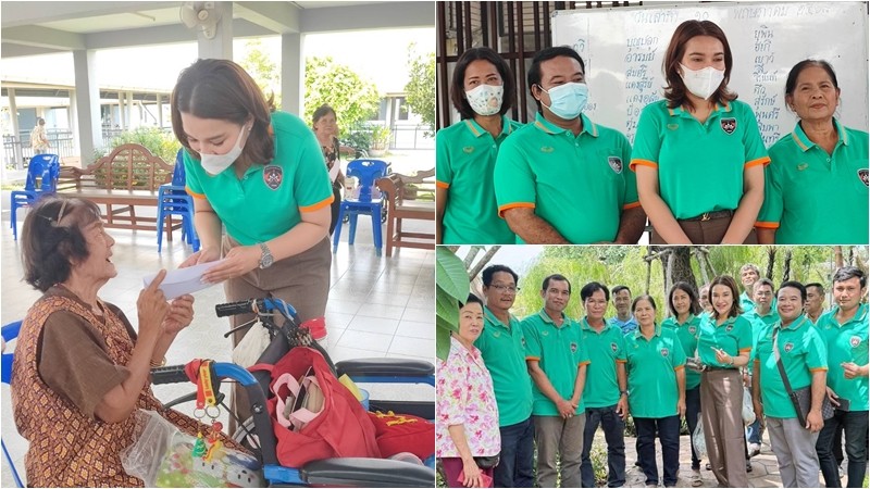 "สาวนักธุรกิจ" ใจบุญ เลี้ยงอาหารกลางวันสถานสงเคราะห์หญิงชราไร้ที่พึ่ง 