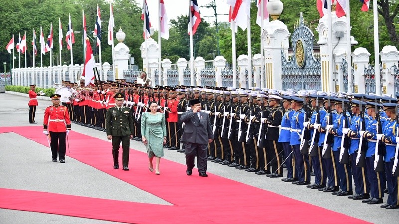 นายกฯ ให้การต้อนรับ ปธน.อินโดนีเซีย เยือนไทยอย่างเป็นทางการ