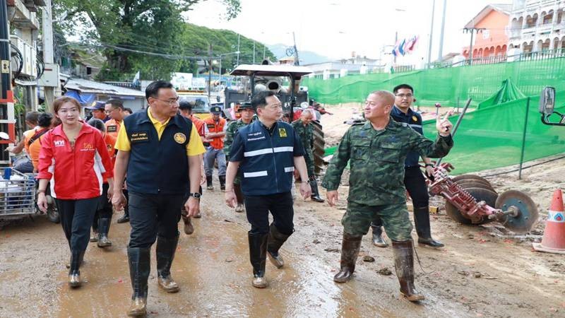 อธิบดี ปภ. ลงพื้นที่ อ.แม่สาย กำชับเตรียมรับมือสถานการณ์ช่วงฤดูฝนเต็มกำลัง