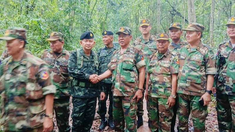 เปิดภาพเจรจา“ช่องบก” คลี่คลาย กัมพูชา ยอมถอยทัพ-กลบคูเลต 