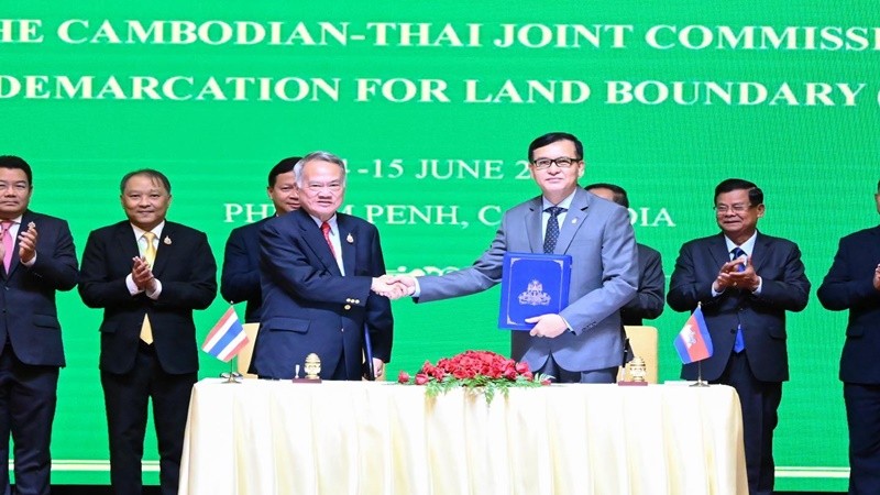 “กต.” แถลงผล JBC ไทย-กัมพูชา จัดทำหลักเขตแดนยาว 800 กม. ช่วยลดตึงเครียด