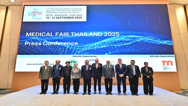 “เมสเซ่ ดุสเซลดอร์ฟฯ”ปักหมุด “MEDICAL FAIR THAILAND 2025” ดันไทยประตูการแพทย์ของภูมิภาค 