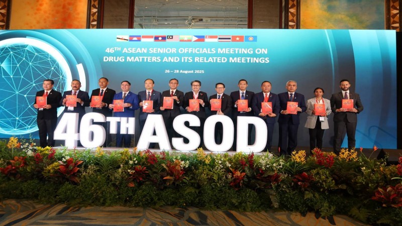 ไทยร่วมประชุม ASOD ครั้งที่ 46 ที่สิงคโปร์ เดินหน้าความร่วมมืออาเซียนต้านภัยยาเสพติด