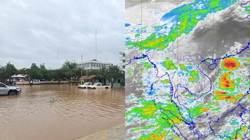 กรมอุตุ เตือน 4 จังหวัดภาคเหนือ ฝนตกหนัก ระวังน้ำท่วมฉับพลัน