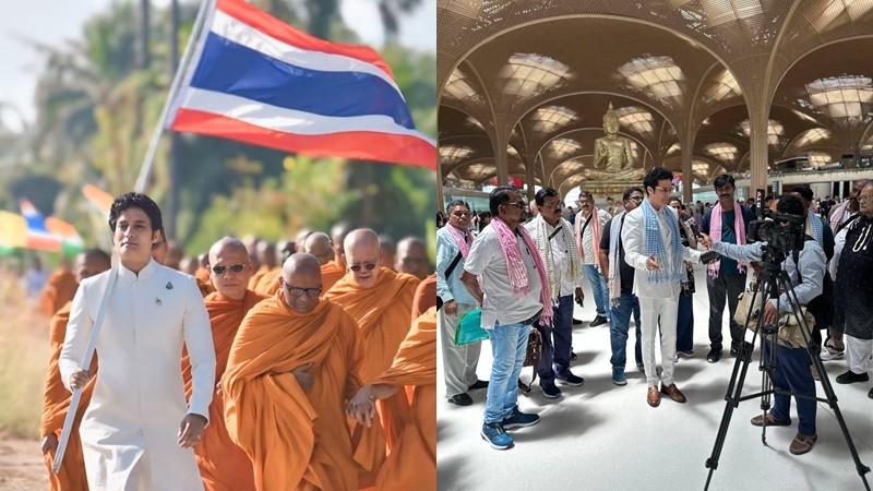 พระเอกอินเดีย ซีรีส์พระพุทธเจ้า ประกาศลาออกทูตสันถวไมตรี ท่องเที่ยวเขมร
