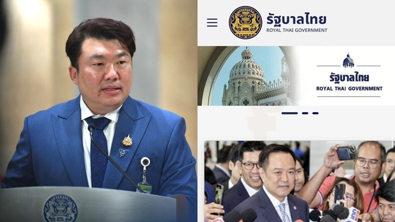 “สิริพงศ์” เผย เว็บไซต์ทำเนียบรัฐบาล ปรับโฉมใหม่จากสีฟ้าอ่อน เปลี่ยนเป็นโทน “สีน้ำเงิน” 