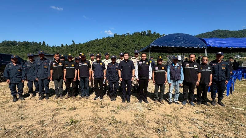 เลขาธิการ ป.ป.ส. ลงพื้นที่สำรวจยุทธศาสตร์แก่งผาได-​บ้านดอนที่ แนวชายแดนเชียงรายสกัดกั้นยาเสพติด