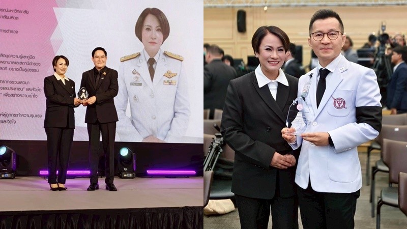 รพ.ตำรวจ คว้ารางวัลผลงานโดดเด่นในการสนับสนุนและส่งเสริมการยุติความรุนแรง ต่อเด็ก สตรี และบุคคลในครอบครัว