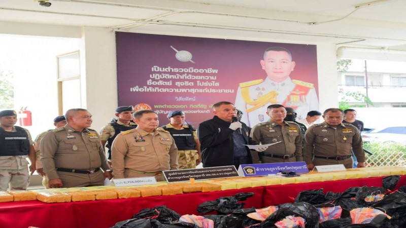 ตำรวจภาค 1 ผนึกกำลังปิดล้อม! ทลายเครือข่ายยานรก 6.7 ล้านเม็ด